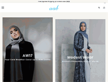 Tablet Screenshot of aabcollection.com